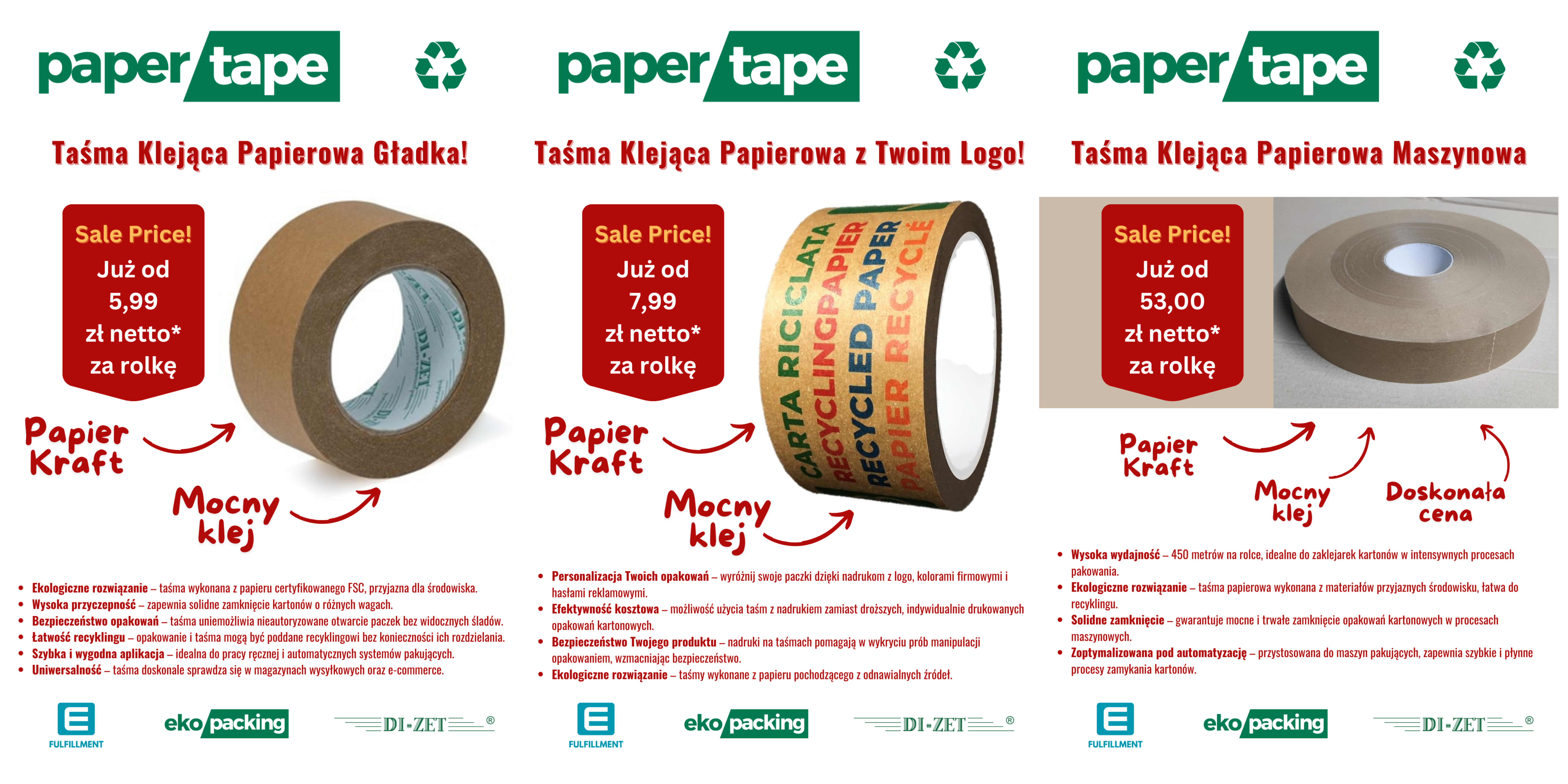 Read more about the article 3 modele taśm papierowych PaperTape